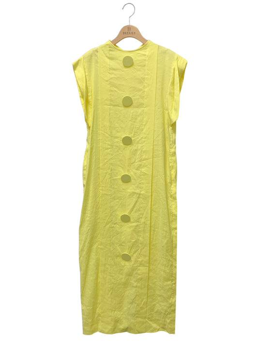 ナディア classic gown dress N0670 ワンピース F イエロー リネン混 23SS ITPBH87ZJDWU