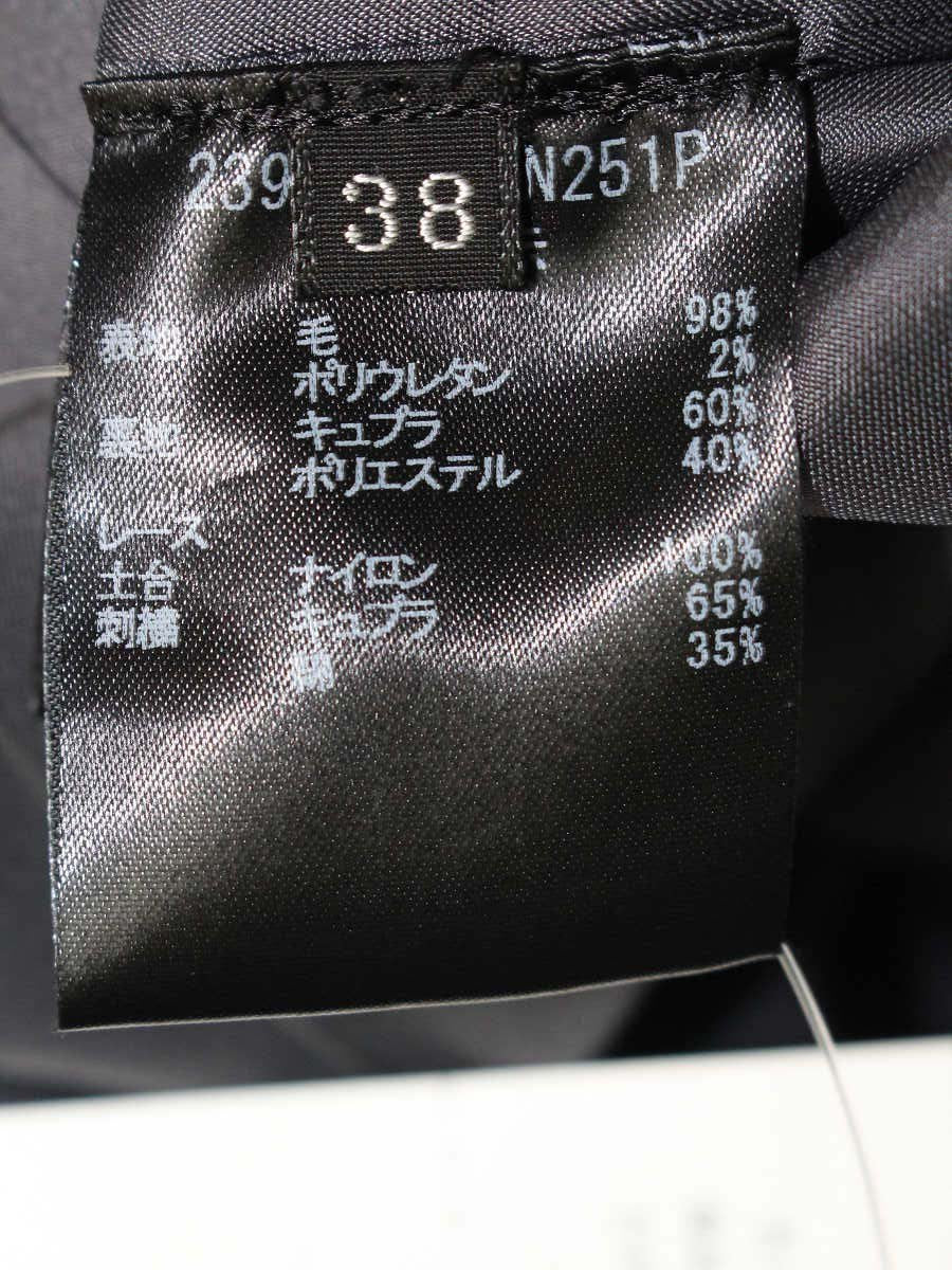 フォクシーブティック 23936 ワンピース 38 グレー ストレッチ ダブルフェイス ITE8K10O6QRS