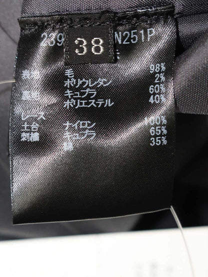 フォクシーブティック 23936 ワンピース 38 グレー ストレッチ ダブルフェイス ITE8K10O6QRS