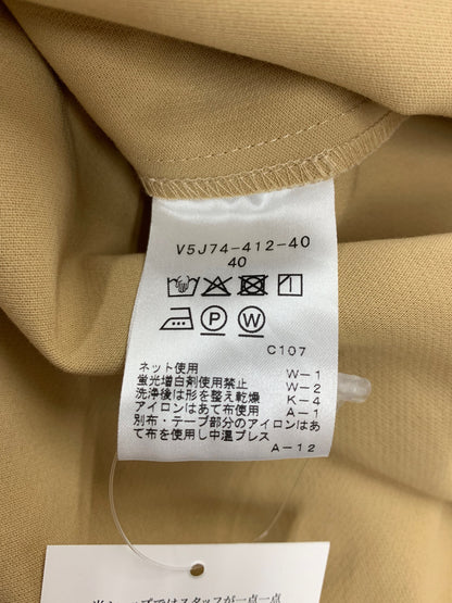 アマカ 【WEB・一部店舗限定】【ATELIER COLLECTION】コットンダブルクロスワンピース V5J74-412-40 40 ベージュ 2024AUTUMN ITGV4RR2O60W