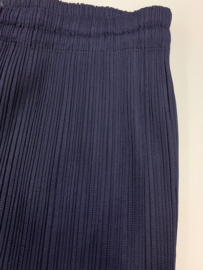 プリーツプリーズイッセイミヤケ PP04-JF643 イージーパンツ 3 ネイビー ITK0N0XMUTZS