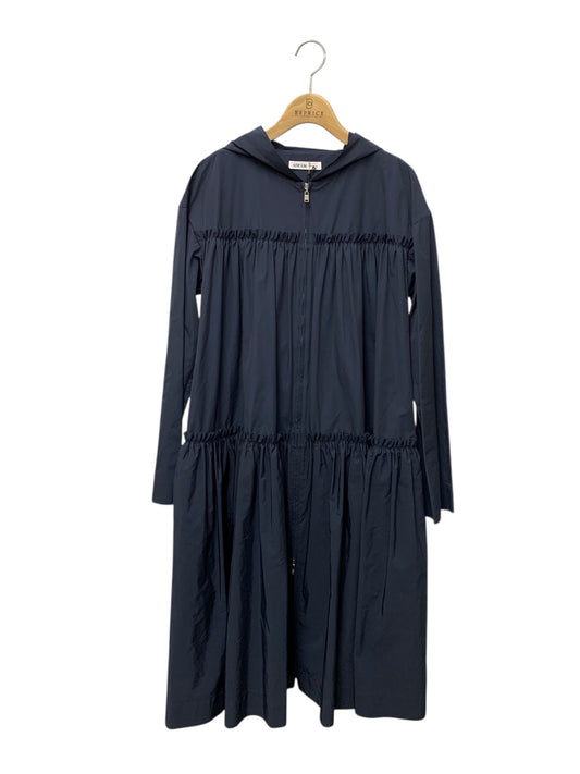 アディアム Hydrangea Coat 45265 コート 0 ネイビー ジップアップ ITJT82DFZPF9