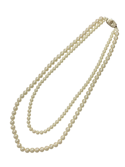 フォクシーブティック 2連パールネックレス アイボリー ITTNY8C4ISXK