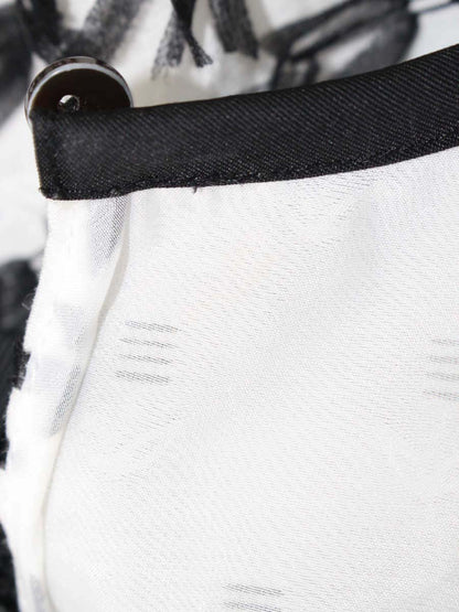 チェスティ 20C601 ペプラムブラウス 1 ホワイト リボン ITLAFCD1G4GM