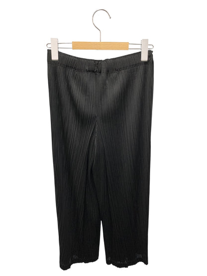プリーツプリーズイッセイミヤケ PP81-JF205 パンツ 3 ブラック ワイド ITZUOVBYKMYG