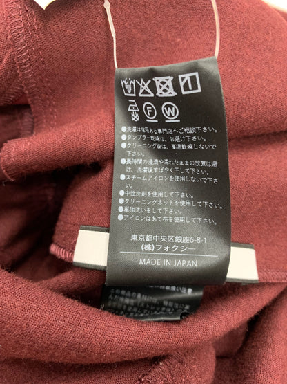 フォクシーニューヨーク Dress Ganache 45469 ワンピース 38 ワインレッド IT8AOX6XWWZD 【SALE】