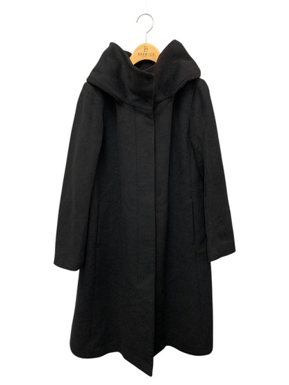 アンタイトル トスカーナリッシュビーバー フーデットコート 153-99696 1 ブラック ITJ4P71PF8SO