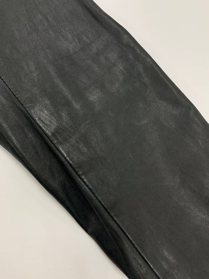 シシ レザージャケット M ブラック フード付き 2way ITQOG0GYQE9S