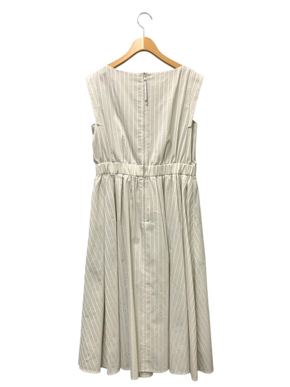 フォクシーブティック Dress Jasmine Flare 42857 ワンピース 40 グレー ストライプ ITN23TYOSGX1