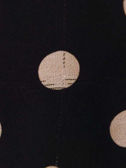 フェンネル 561036P ワンピース M ネイビー ドット ボウタイ ITT6LUB1ZZ0G