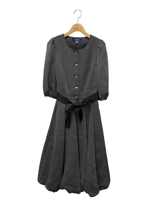エムズグレイシー バルーンシルエットワンピース 511513 38 ブラック ITZRP449NIZG