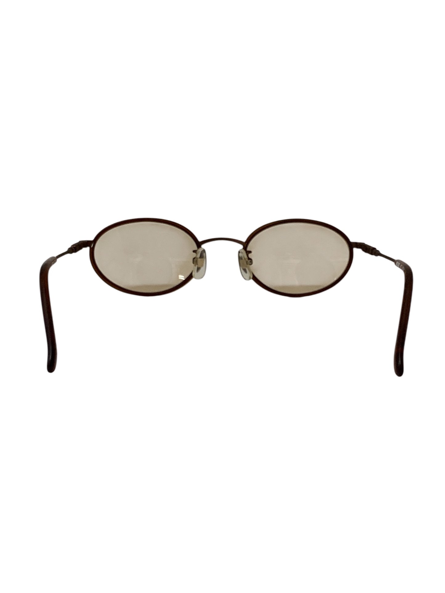 モスキーノ 眼鏡 ブラウン MO5814 ロゴ入り ITGCMOAMHSBB 【SALE】