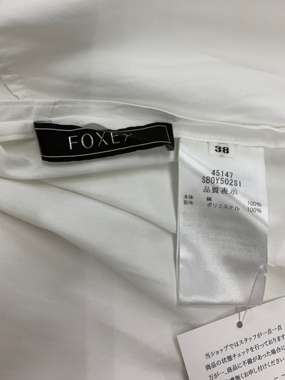 フォクシーブティック Rosetta ロゼッタ 45147 ブラウス 38 ホワイト フラワーレース IT3UVVBV3LL6