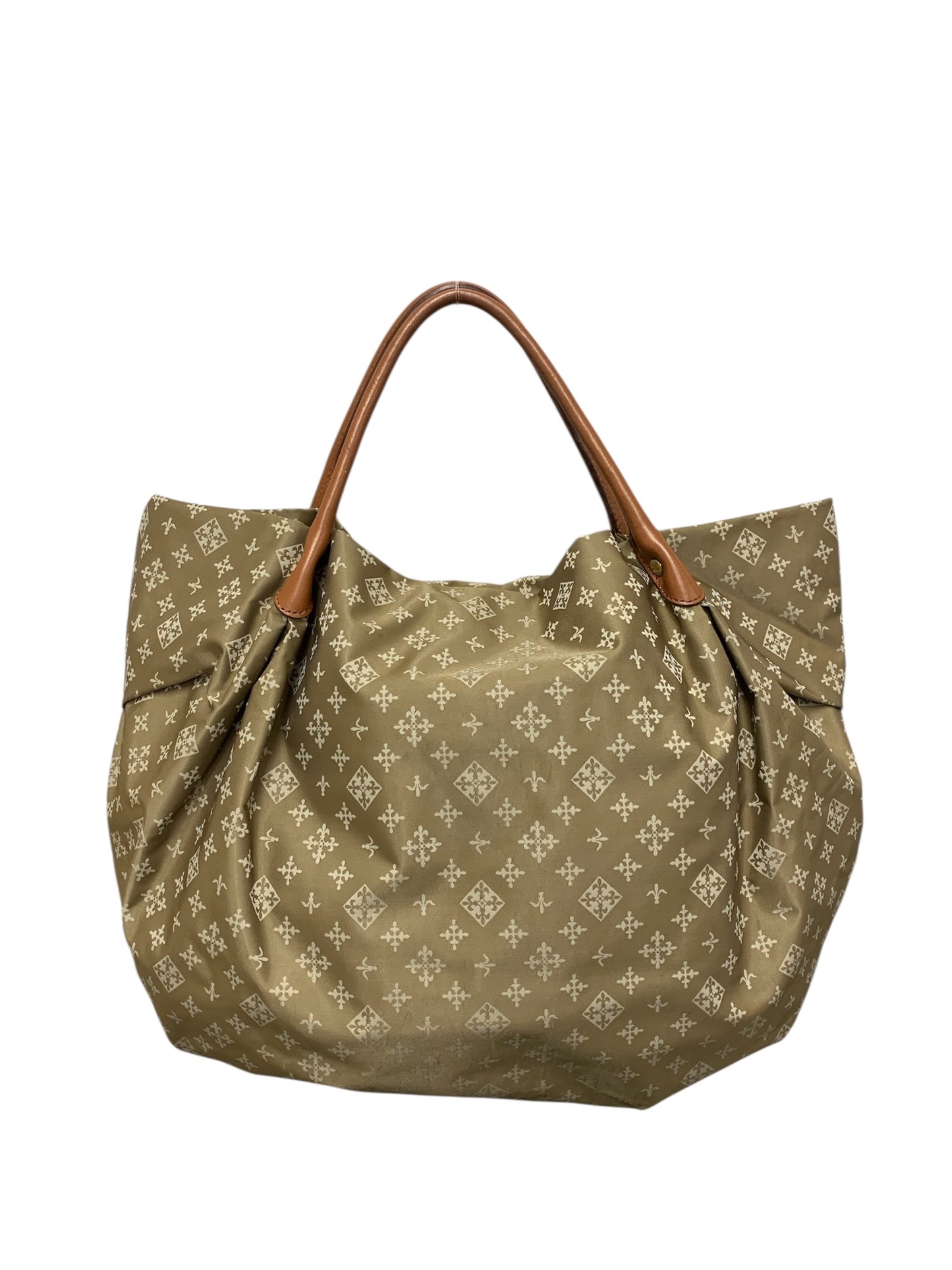 ラシット トートバッグ ベージュ ナイロン 総柄 IT6OY6H7KK0S