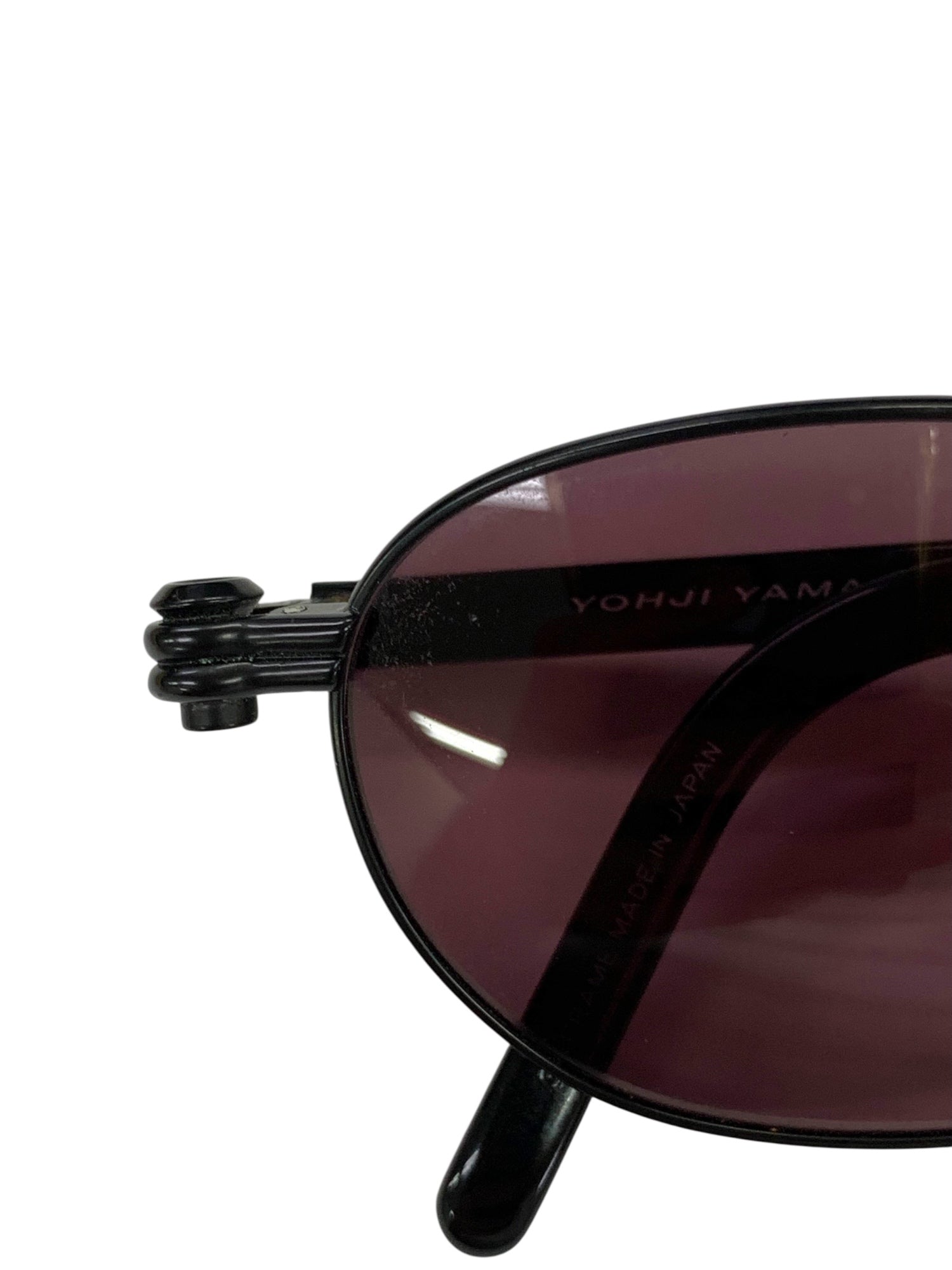 ヨウジヤマモト 52-4204 サングラス ブラック メタルフレーム フルリム