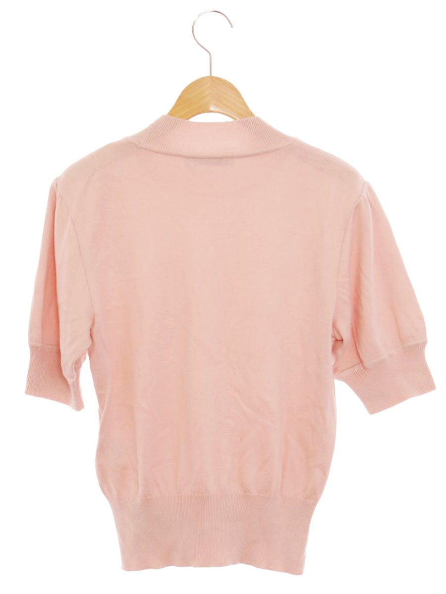 フォクシーニューヨーク collection Knit Top Camelia Buton 40594 ニット セーター 38 ピンク |  中古ブランド品・古着通販ビープライス