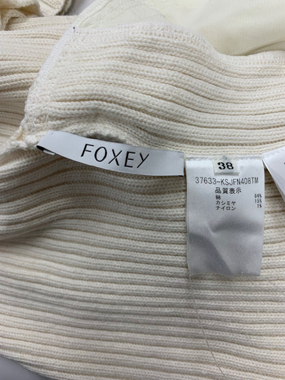 フォクシーブティック Cardigan Slender Liv 37633 カーディガン 38 ホワイト ITWWMSGG9L9K