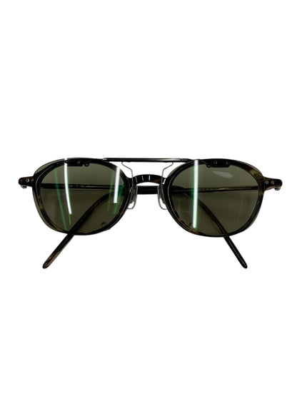 金子眼鏡 メガネ ブラウン セルフレーム ボストン クリップオンサングラス付き べっ甲柄 ITVEPEUROV4S