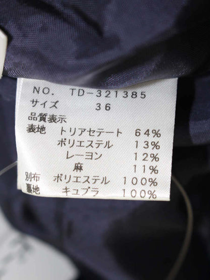 エムズグレイシー 321385 ワンピース 36 ネイビー メッシュ IT36VQKKS7JK 【SALE】