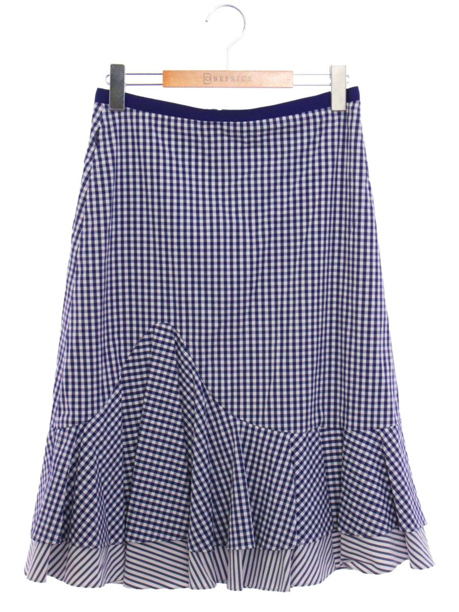 フォクシーニューヨーク Skirt Gracefull Petal 40295 スカート 40 ホワイト/ブルー IT44RFB58OAS
