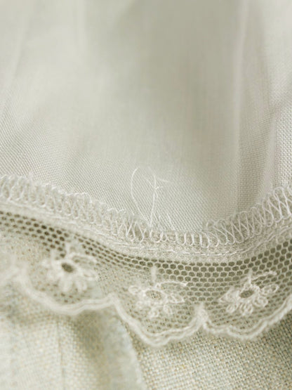 フォクシーブティック Skirt 39555 スカート 38 ブルー/ベージュ SP品 IT1L3BZBNMMZ