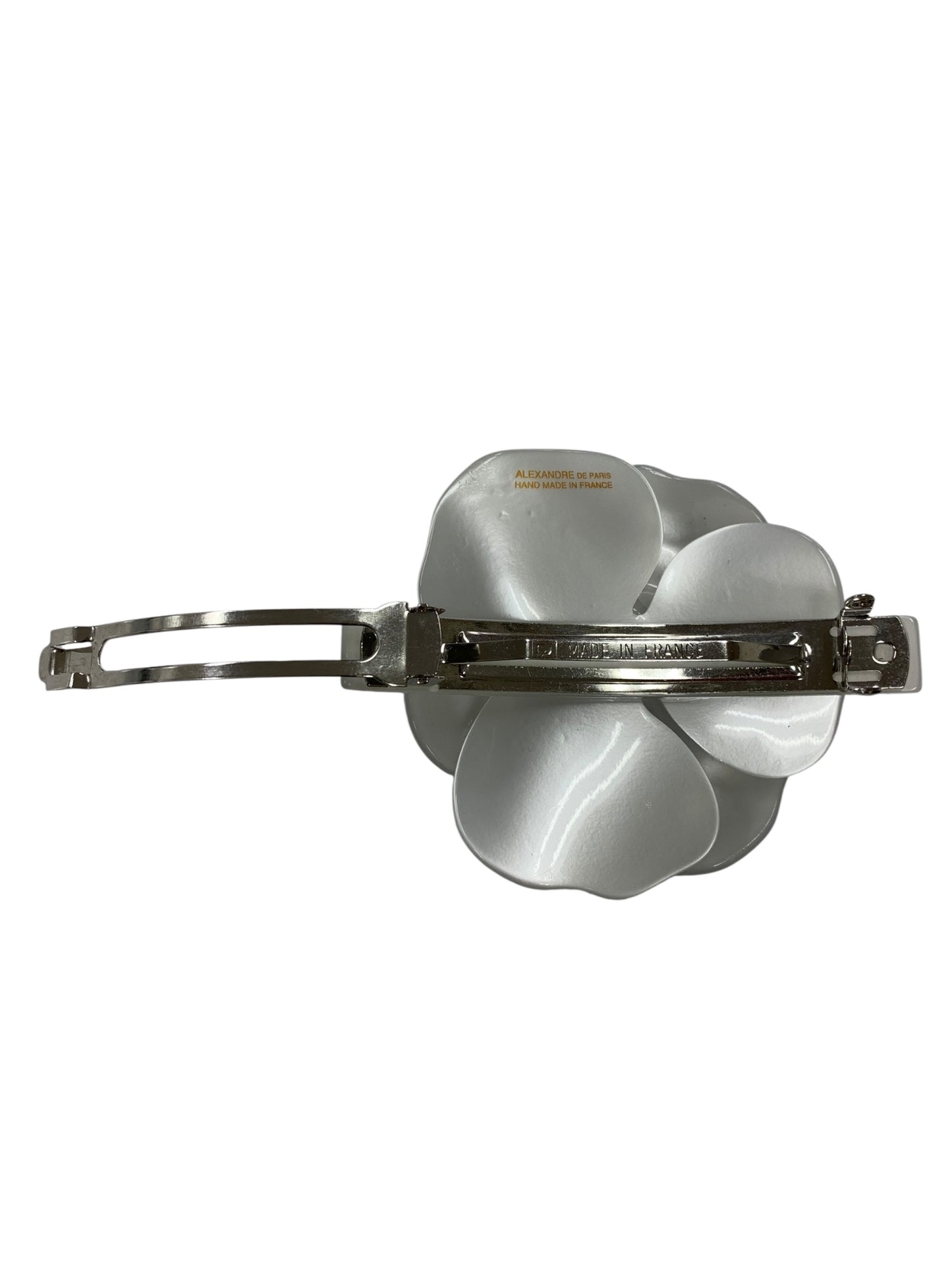 アレクサンドルドゥパリ バレッタ グレー フラワー ラインストーン ITCIGZBCWCLC