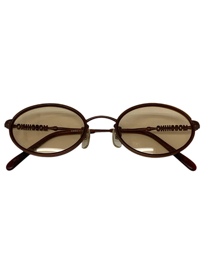 モスキーノ 眼鏡 ブラウン MO5814 ロゴ入り ITGCMOAMHSBB 【SALE】