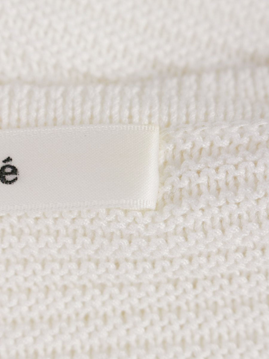ルネ 6822050 ニット セーター 34 ホワイト 肩リボン ITML24I9FAUC