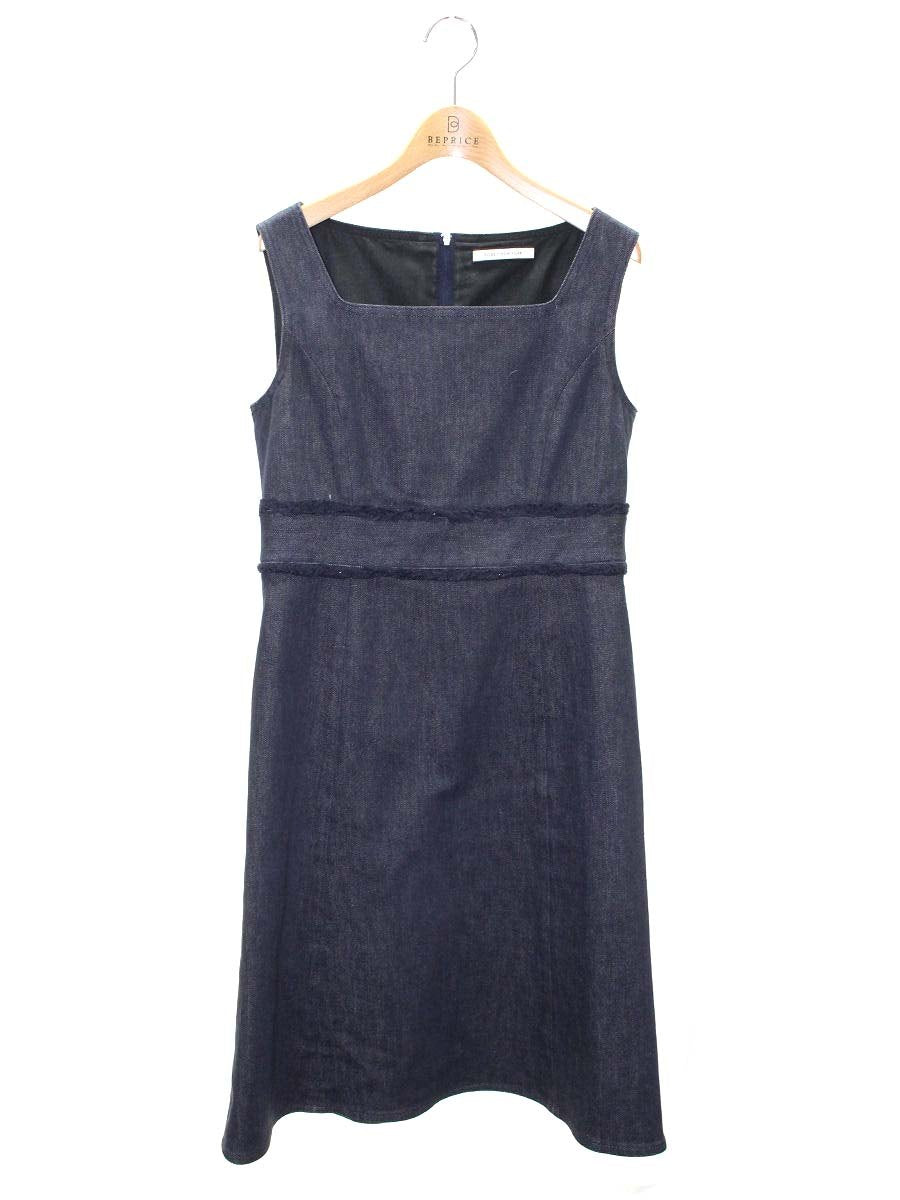 フォクシーニューヨーク Monroe Denim Dress 41679 ワンピース 40 ネイビー ITNVVN68BF7K