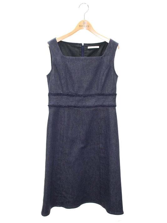フォクシーニューヨーク Monroe Denim Dress 41679 ワンピース 40 ネイビー ITNVVN68BF7K