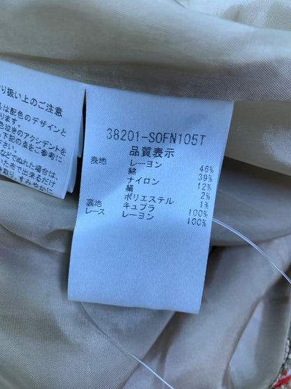 フォクシーブティック Dress 38201 ワンピース 42 ベージュ SP品 ITX63KT8J4E0