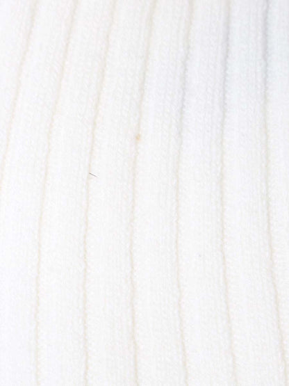 エムズグレイシー 818548 ニット セーター 38 アイボリー リブ リボン IT6R55PDJ65S