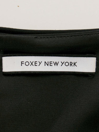 フォクシーニューヨーク Barron バロン 36344 ワンピース 40 ブラック バックジップ IT3DCXU8PJ8Q