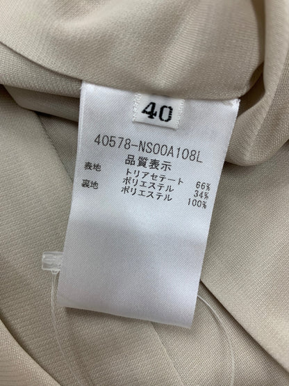 フォクシーニューヨーク Dress Symphony 40578 ワンピース 40 ベージュ IT6PZNPCFW0Q