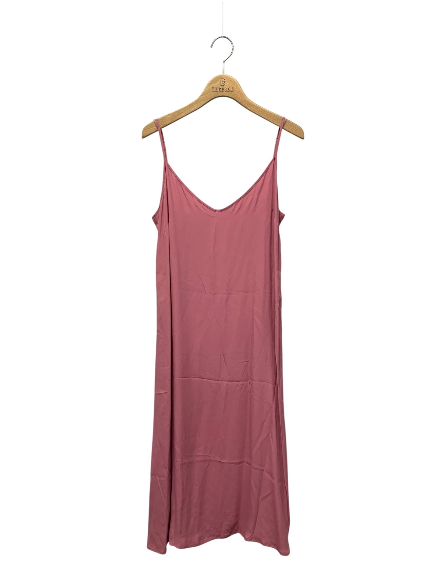 マックスマーラステュディオ 24262360116 ワンピース 42 ピンク レース調 フロントボタン ITH5PZM1C8T8