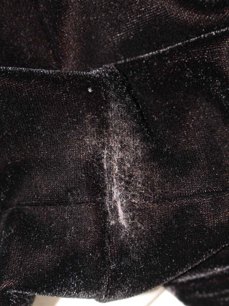 エムズグレイシー 726502 ワイドパンツ 36 ブラック ベロア ITDEGEZN23YP 【SALE】