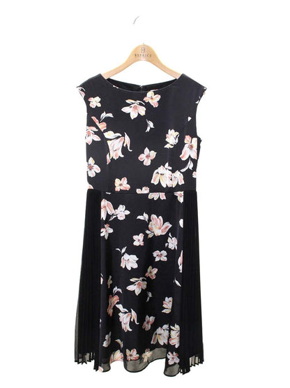 トッカ サイドプリーツ 洗える LILY ドレス OPTOYA0110 ワンピース 2 ブラック ITSV26PMSO3O 【SALE】