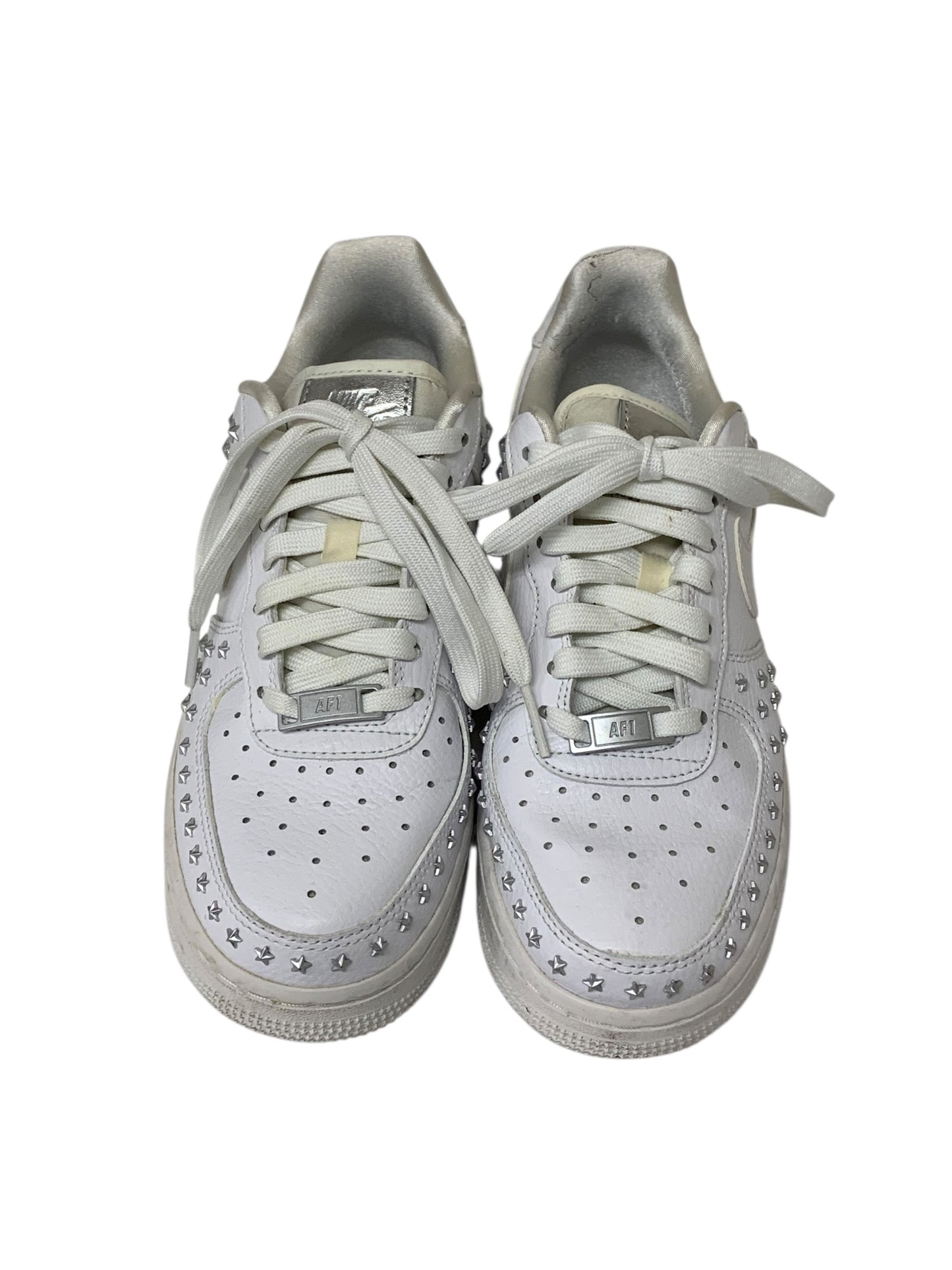 ナイキ Air Force 1 Low Star Studded AR0639-100 スニーカー 23 ホワイト エアフォース1 スター スタッズ IT77LXMLO3U8