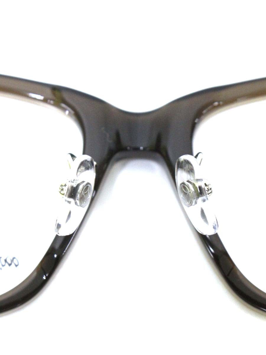 フォーナインズ SF9016 210 メガネ ブラウン 999.9×Ferragamo コラボ セルフレーム フルリム ウェリントン ITIF4HBQ7KBC