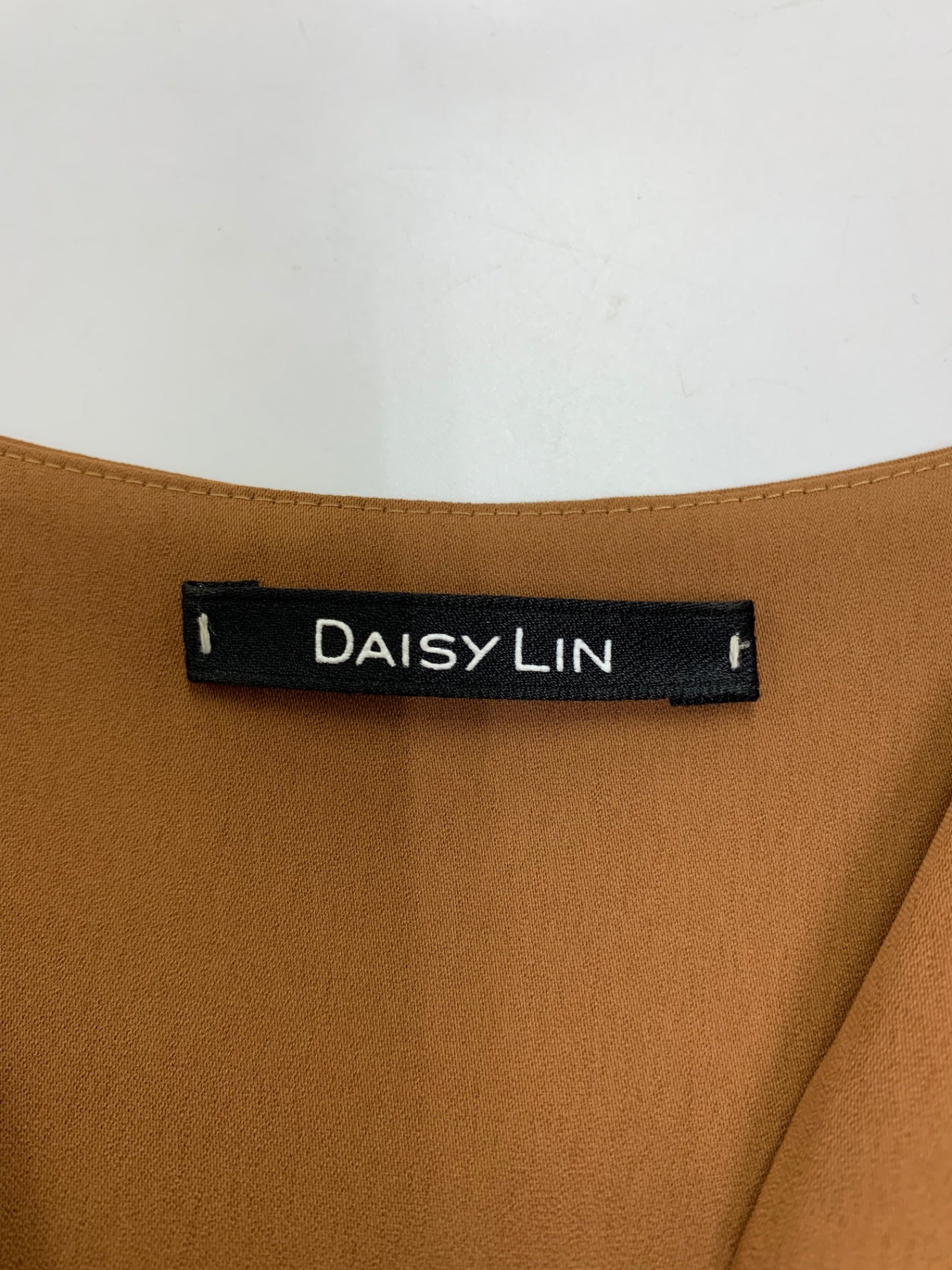 デイジーリン Daisy Sophisticated Blouse 06132 ブラウス 40 キャメル 2021年増産品 ITEM8DNRTHWL