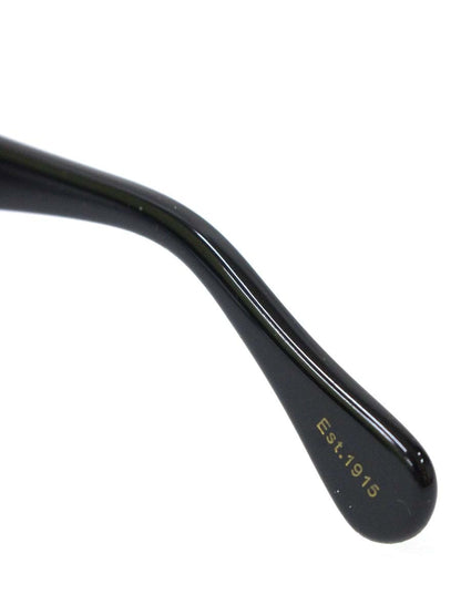 モスコット LEMTOSH メガネ ブラック セルフレーム フルリム ウェリントン ITJGJ61TCK52