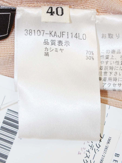 フォクシーブティック カーディガン レディスクエア 38107 40 ピンクベージュ ITJLDDYBGLW8