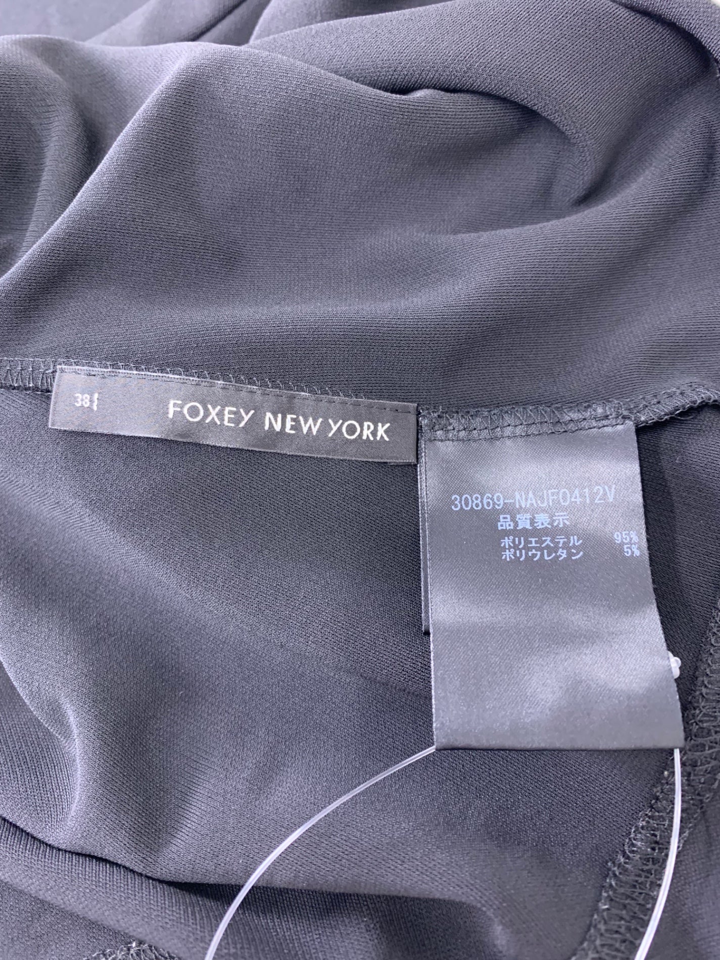 フォクシーニューヨーク 30869 カーディガン 38 ブラック ITSIE5410BCE
