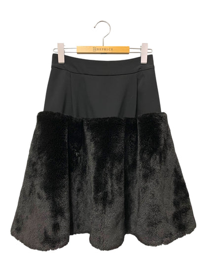 デイジーリン 06056 Love Fur Fla ラブファーフレア 42 ブラック スカート ITS96O8RQKUQ