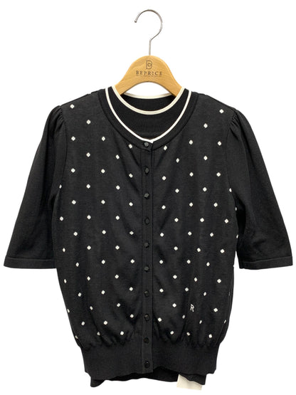 ルネ 6222470 6222460 アンサンブル 36 ブラック ニット Rロゴ ITAHMB7BE1RI 【SALE】