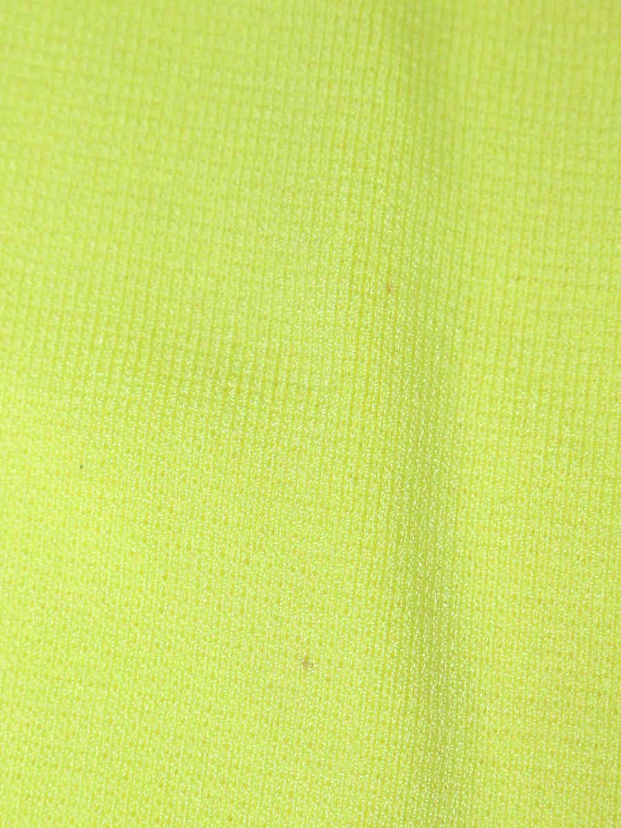 スーパービューティー ニットジャケット 42 イエロー フラワー フェイクパール ITPG88RKH4JS