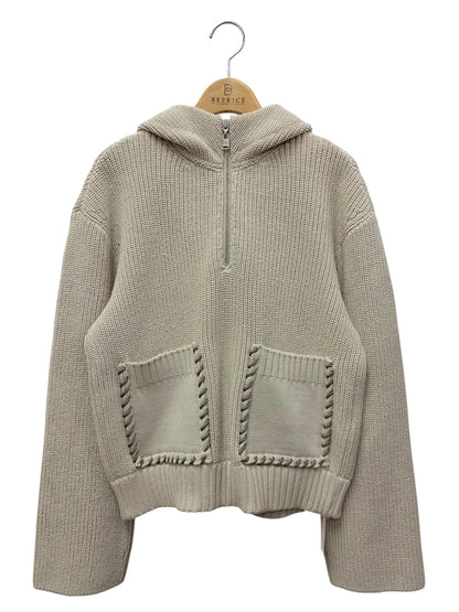 アディアム Elmo Hoodie 45439 パーカー S グレージュ ITB4WE3DMGAC
