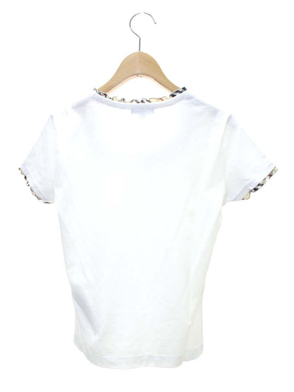 バーバリーロンドン FAA06-012-02 カットソー 1 ホワイト ノバチェック ロゴ ITMKMQX40BYU