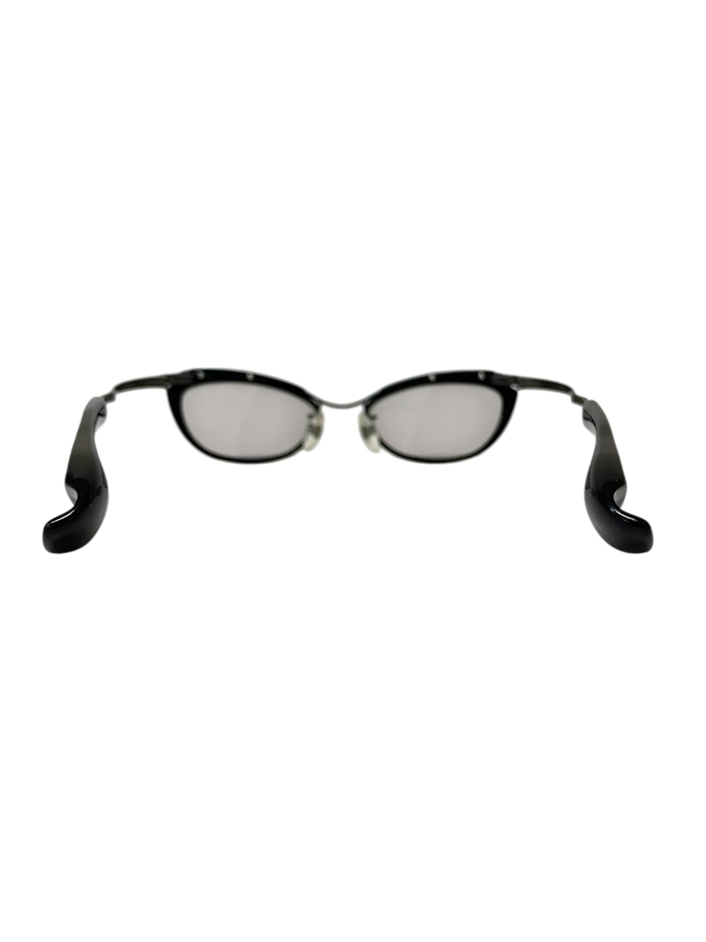 フォーナインズ M-11 メガネ ブラック チタニウム フルリム スクエア カラーレンズ IT203OS8L7LH 【SALE】