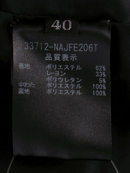 フォクシーニューヨーク ジャケット タキシードクッション エブリデイ 33712 40 ブラック ITT8JOH030E5